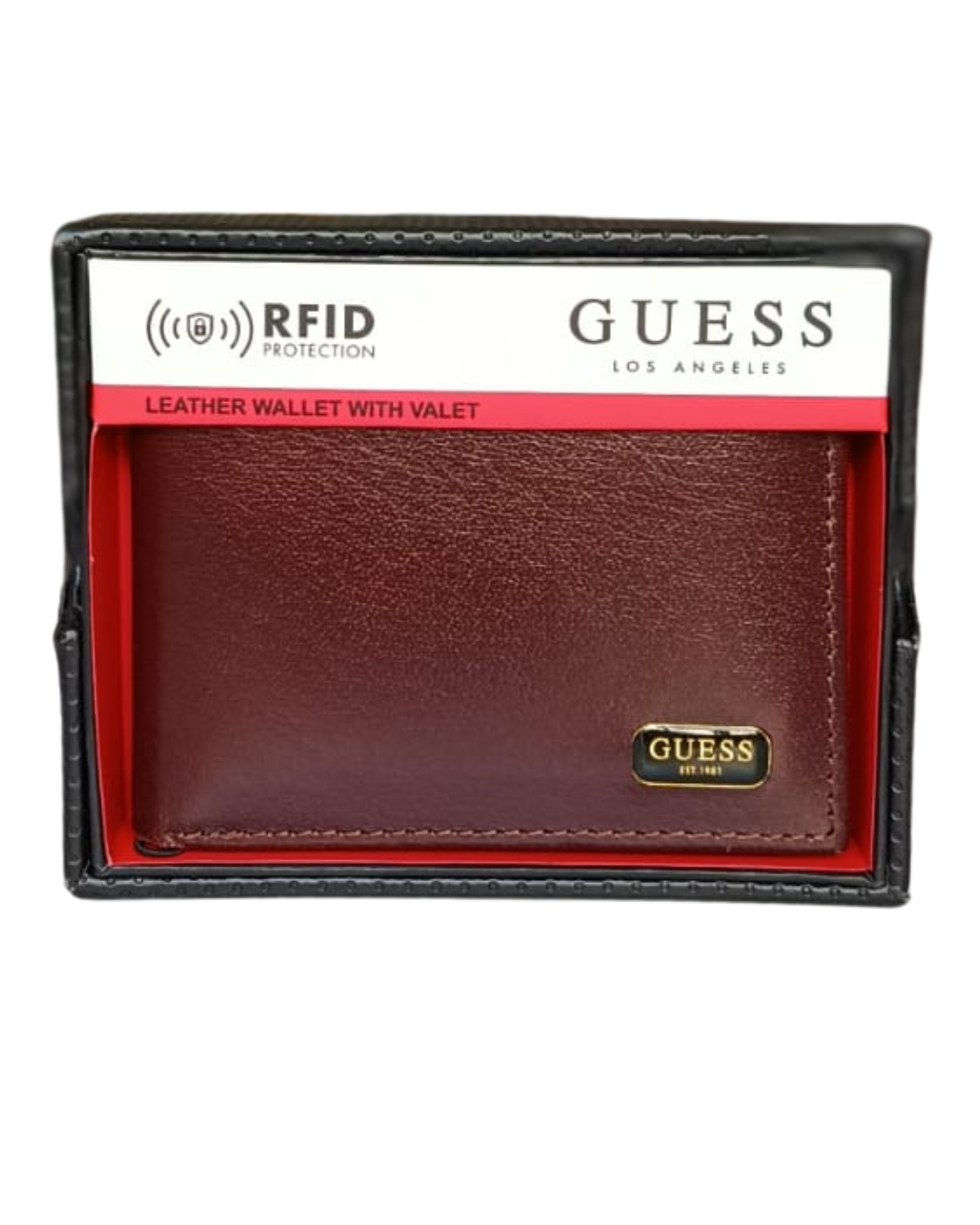 Billetera Guess de cuero + RFID