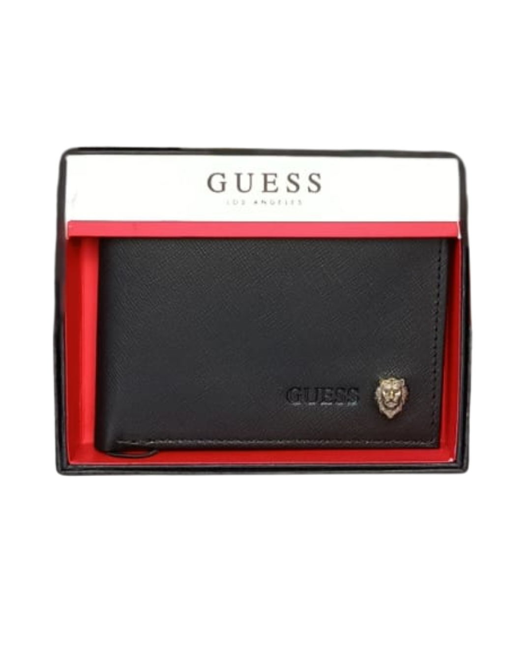 Billetera Guess con León incrustado