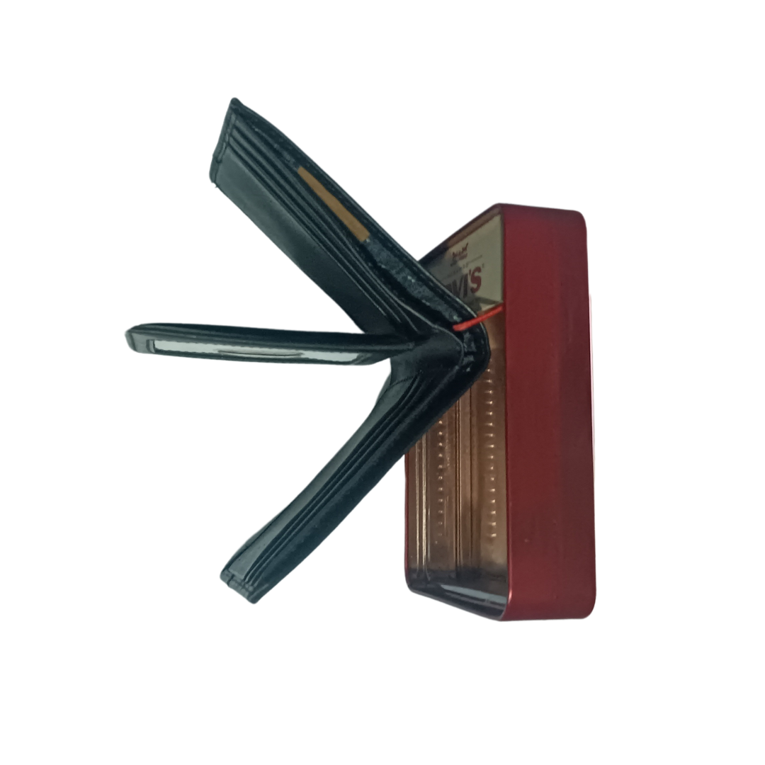 Billetera Original de Cuero Levi's con RFID
