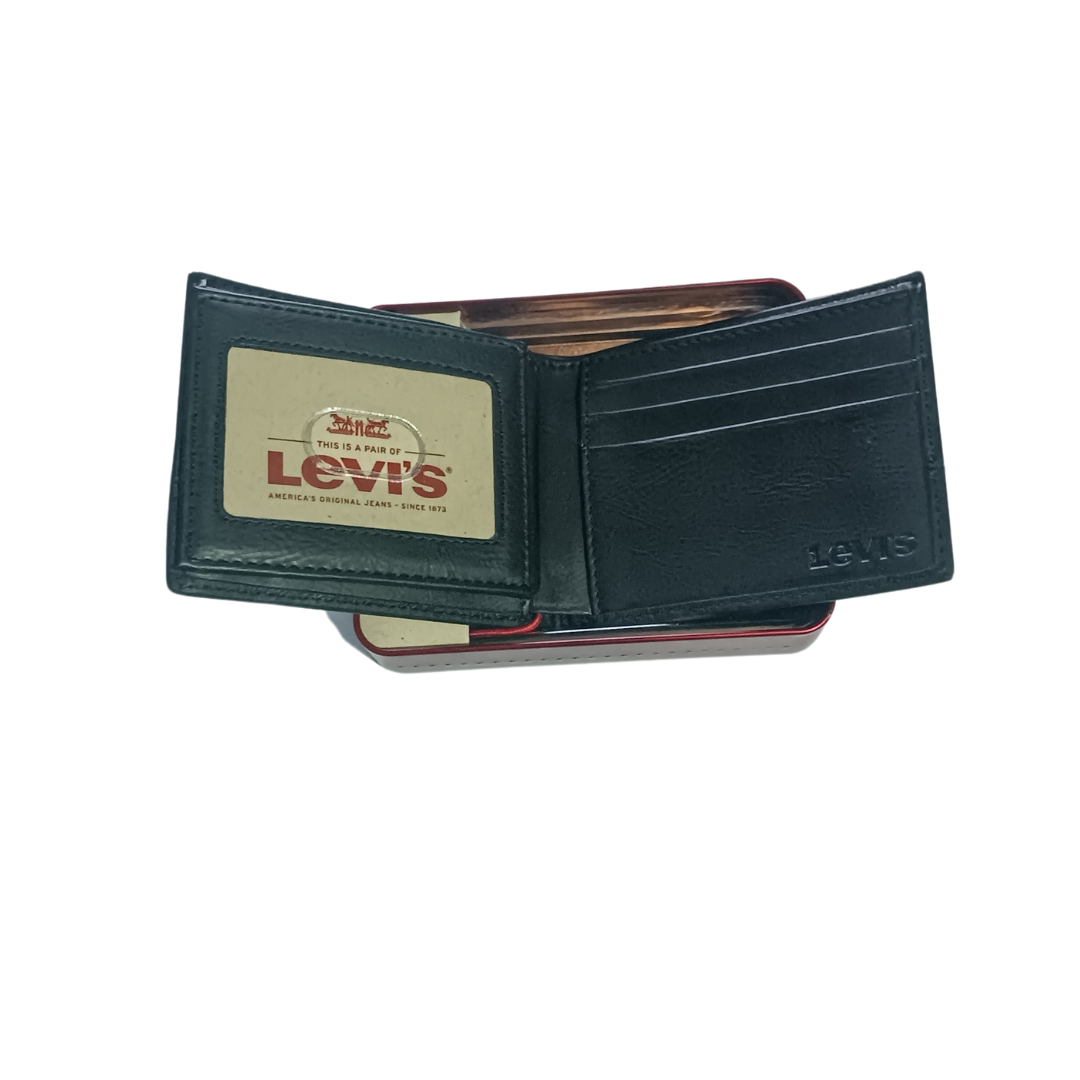Billetera Original de Cuero Levi's con RFID
