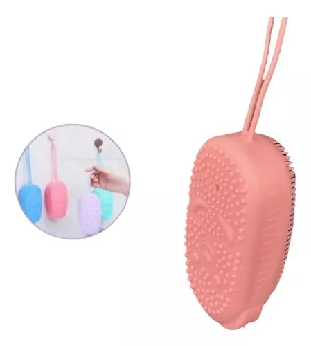 02 Esponjas Cepillo Exfoliante Suave De Ducha Varios Colores
