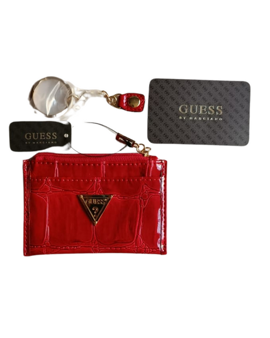 Monedero Guess color Ruby con portallaves