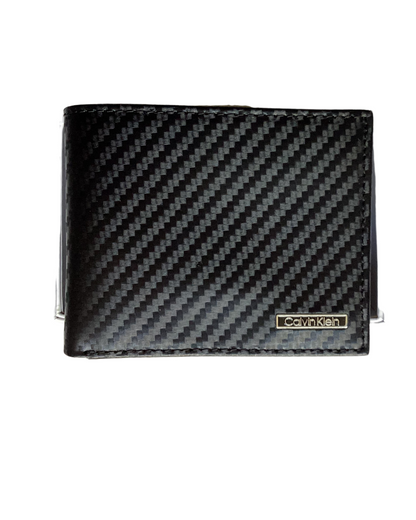 Billetera Calvin Klein de Cuero + RFID