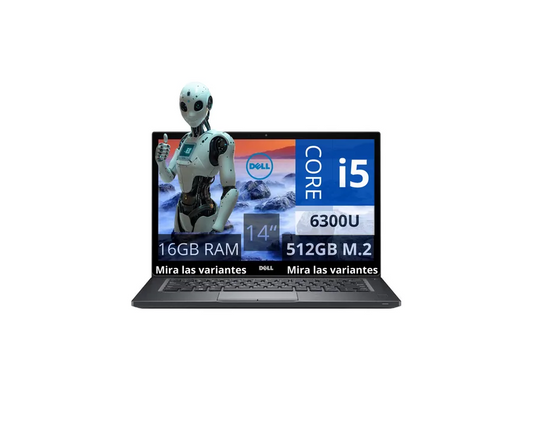 Laptop DELL LATITUDE 7480 i5-6300U 16GB RAM 512GB M.2 NVMe  + Regalos